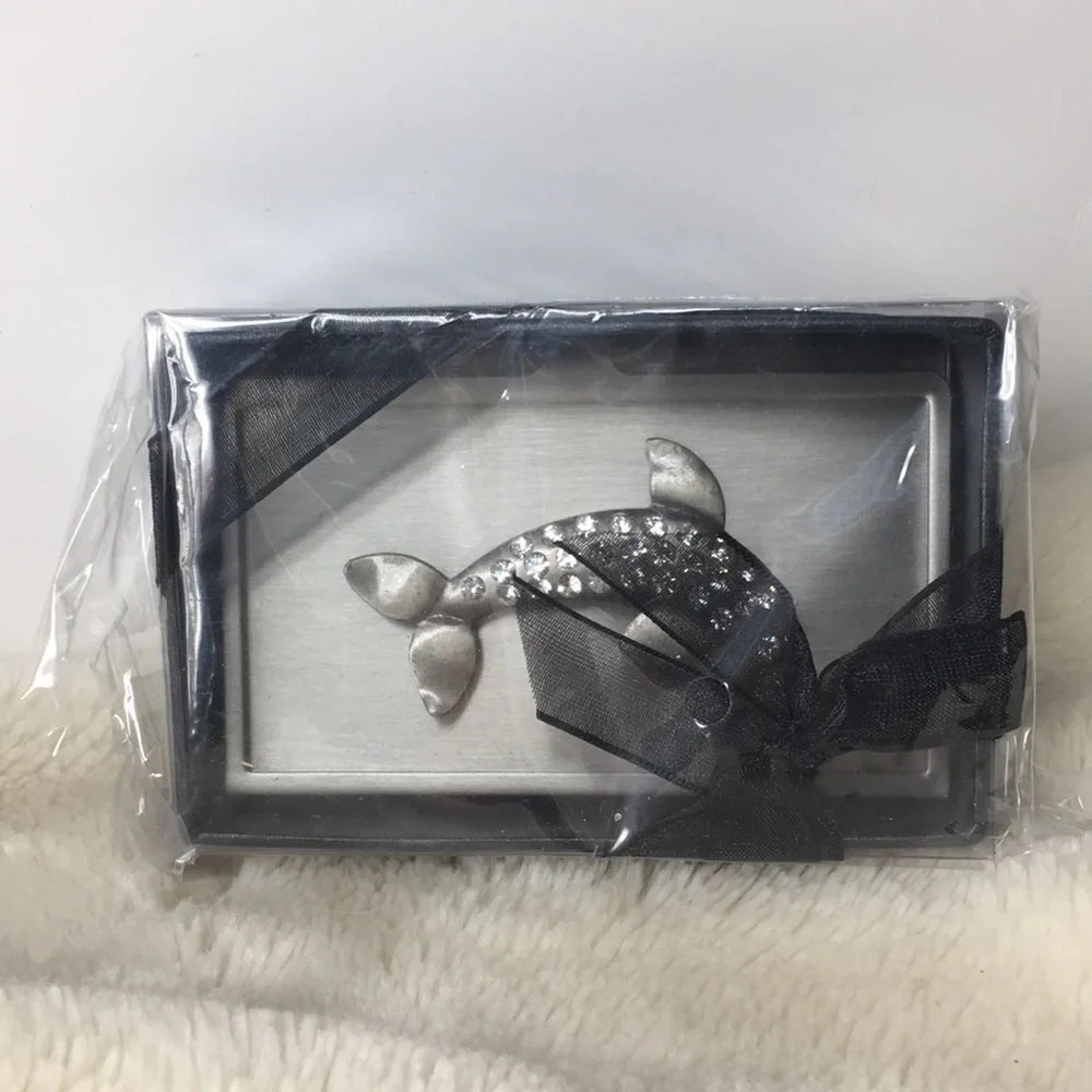 Nip All For Giving Dolphin Business Card Carrying Case